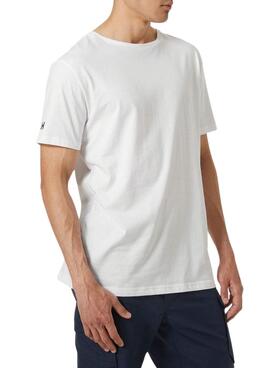 T-Shirt Helly Hansen Shoreline Weiß für Herren.