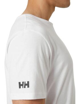 T-Shirt Helly Hansen Shoreline Weiß für Herren.