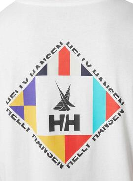 T-Shirt Helly Hansen Shoreline Weiß für Herren.