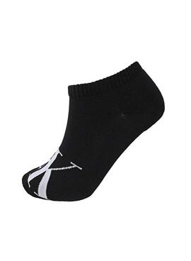 Sneaker-Socken Calvin Klein Weiß und Schwarz für Herren