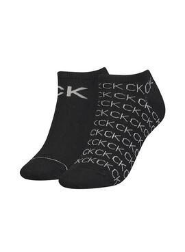 Socken Calvin Klein Sneaker Schwarz für Damen