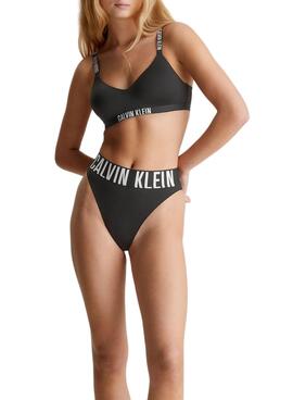 Bralette Calvin Klein Gefüttert Schwarz für Damen.
