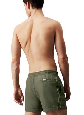 Badehose Calvin Klein Medium Grün für Herren
