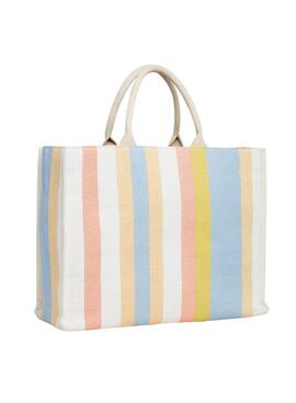 Handtasche Tommy Hilfiger Beach Tote Streifen Multicolor für Damen