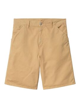 Bermudas Carhartt Single Knee in Tan für Herren