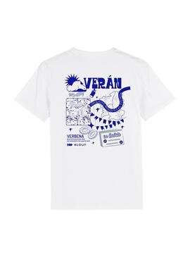 Klout Verbena Weißes T-Shirt für Damen und Herren