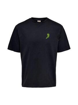 T-Shirt Klout Pimento Schwarz für Herren und Damen