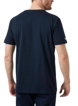 T-Shirt Helly Hansen Shoreline Marine für Herren