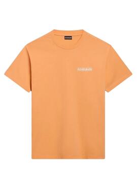 T-shirt Napapijri Faber Orange für Damen