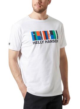 T-Shirt Helly Hansen Shoreline Weiß für Herren