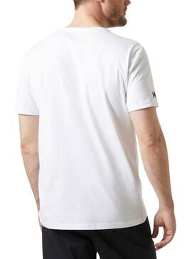 T-Shirt Helly Hansen Shoreline Weiß für Herren