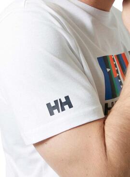 T-Shirt Helly Hansen Shoreline Weiß für Herren
