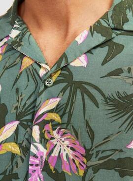 Hemd Jack and Jones Luke Grün für Herren
