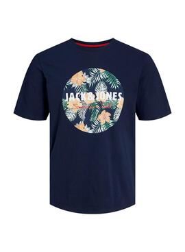 T-Shirt Jack and Jones Chill Marine für Herren
