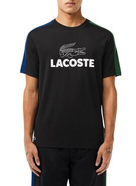 T-Shirt Lacoste Tennis Colorblock Dunkelblau für Herren