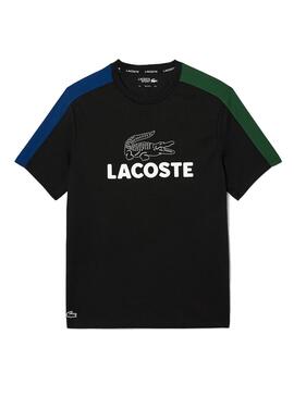 T-Shirt Lacoste Tennis Colorblock Dunkelblau für Herren