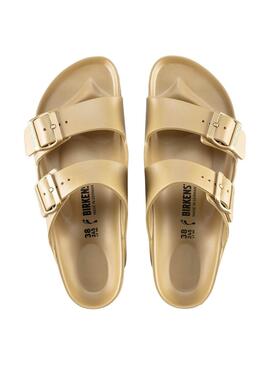 Sandalen Birkenstock Arizona EVA Gold für Damen