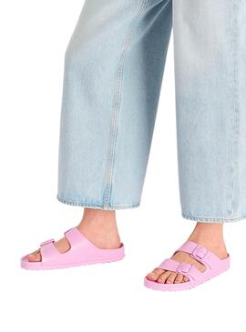 Sandalen Birkenstock Arizona Essentials EVA Rosa für Damen.
