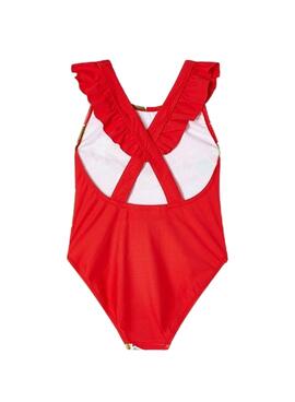Badeanzug Mayoral Siebdruck Rot für Mädchen