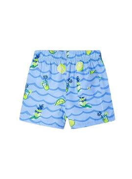 Badehose Mayoral Sommerliches blaues Muster für Jungen