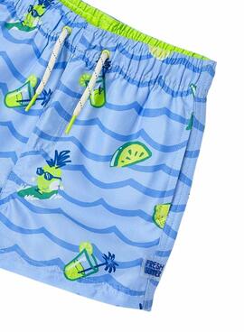 Badehose Mayoral Sommerliches blaues Muster für Jungen