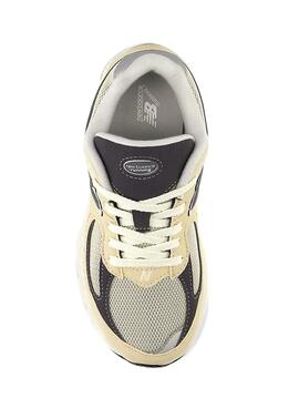 Turnschuhe New Balance GF2002 Beige für Jungen und Mädchen