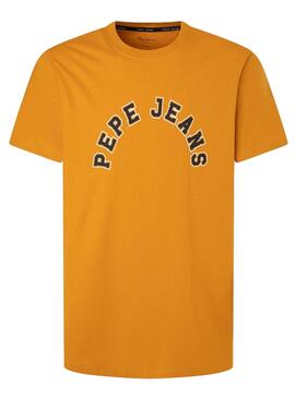 T-Shirt Pepe Jeans Westend Ocker für Herren