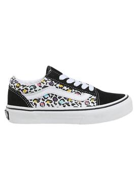 Sneakers Vans Old Skool Animal Schwarz Kinder Mädchen