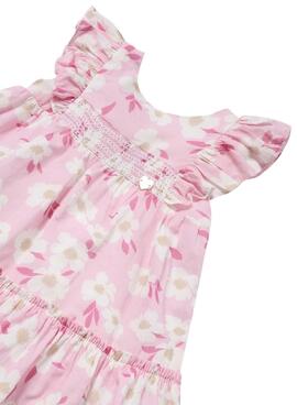 Kleid Mayoral Blumen Rosa für Babys