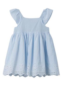 Kleid Name It Fesinne Blau gestreift für Mädchen