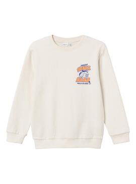 Sweatshirt Name It Friggo Beige für Jungen