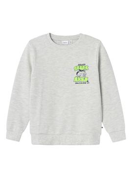 Sudadera Name It Friggo Grau für Jungen