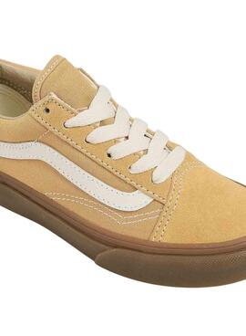 Sneakers Vans Old Skool Camel für Jungen und Mädchen