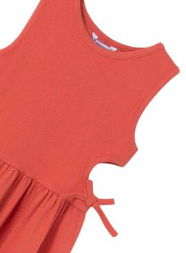 Kleid Mayoral Cut Out Orange für Mädchen