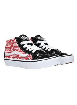 Sneakers Vans SK8-Mid Reissue Logo Rot Kinder.