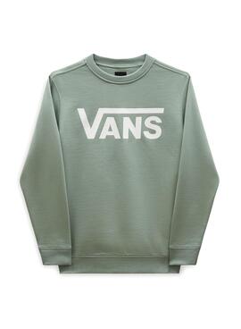 Vans Classic Crew Sweatshirt Grün für Kinder