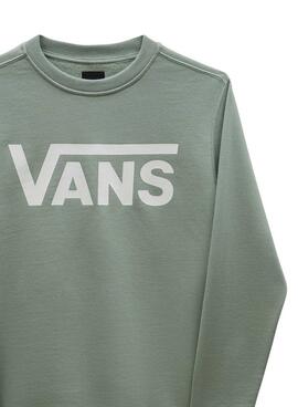 Vans Classic Crew Sweatshirt Grün für Kinder