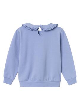 Sweatshirt Name It Tami Blau für Mädchen