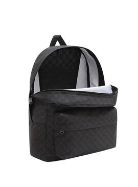 Rucksack Vans Old Skool Check Schwarz