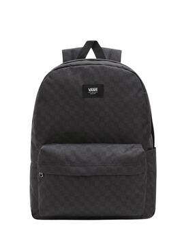 Rucksack Vans Old Skool Check Schwarz