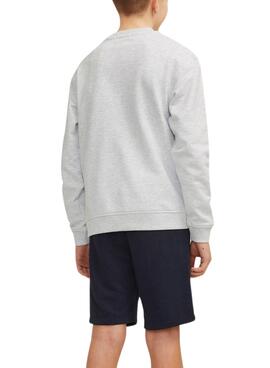 Sweatshirt Jack And Jones Aruba Grau für Jungen