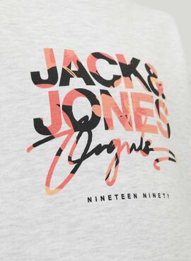 Sweatshirt Jack And Jones Aruba Grau für Jungen