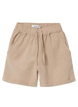 Shorts Name It Faher Tostado für Mädchen