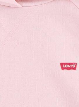 Sweatshirt Levis Hoodie Chalkpink Pink für Mädchen.