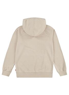 Sudadera Levis Lived In Hoodie Beige für Jungen