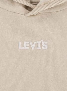 Sudadera Levis Lived In Hoodie Beige für Jungen