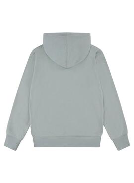 Sweatshirt Levis Mini Batwing Grün für Jungen.