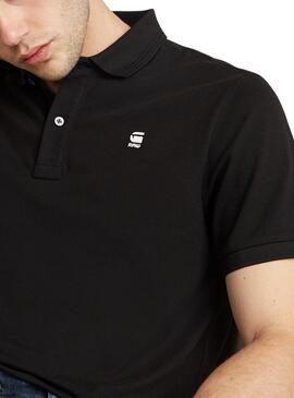 Polo G-Star Dunda Slim Schwarz für Herren