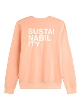 Sweatshirt Warren Orange Ecoalf für Männer