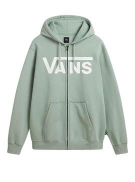 Sweatshirt Vans Classic Zip Grün für Herren